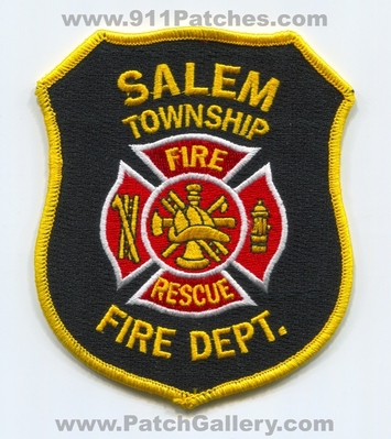 Salem Township Fire Rescue Department Patch (Michigan)
Scan By: PatchGallery.com
Keywords: twp. dept.