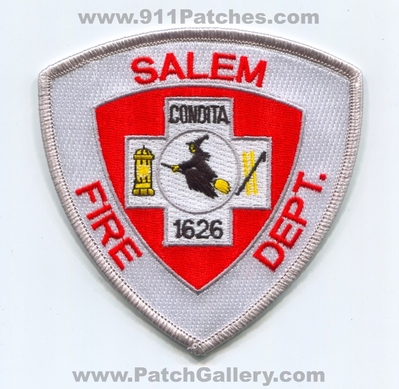 Salem Fire Department Patch (Massachusetts)
Scan By: PatchGallery.com
Keywords: dept. condita 1626 witch
