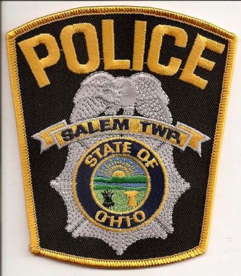 Salem Twp Police
Thanks to EmblemAndPatchSales.com for this scan.
Keywords: ohio township