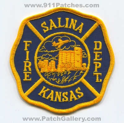 Salina Fire Department Patch (Kansas)
Scan By: PatchGallery.com
Keywords: dept.