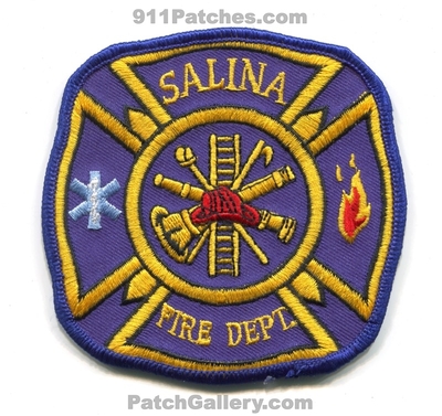 Salina Fire Department Patch (Kansas)
Scan By: PatchGallery.com
Keywords: dept.