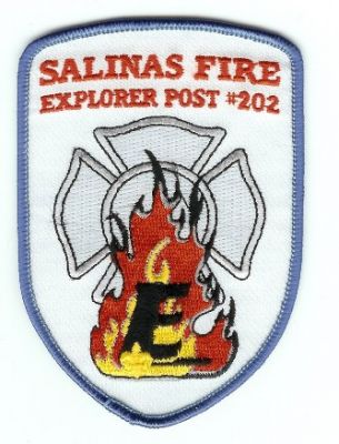 Salinas Fire Explorer Post #202
Thanks to PaulsFirePatches.com for this scan.
Keywords: california