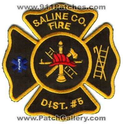 Saline County Fire District Number 5 (Kansas)
Scan By: PatchGallery.com
Keywords: co. dist. #5