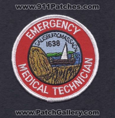 Salisbury Emergency Medical Technician (Massachusetts)
Thanks to Paul Howard for this scan.
Keywords: ems emt