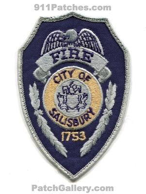 Salisbury Fire Department Patch (North Carolina)
Scan By: PatchGallery.com
Keywords: city of dept. 1753