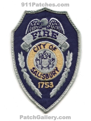 Salisbury Fire Department Patch (North Carolina)
Scan By: PatchGallery.com
Keywords: city of dept. 1753