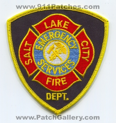 Salt Lake City Fire Department Emergency Services Patch (Utah)
Scan By: PatchGallery.com
Keywords: dept. es