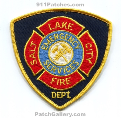 Salt Lake City Fire Department Emergency Services Patch (Utah)
Scan By: PatchGallery.com
Keywords: dept. es