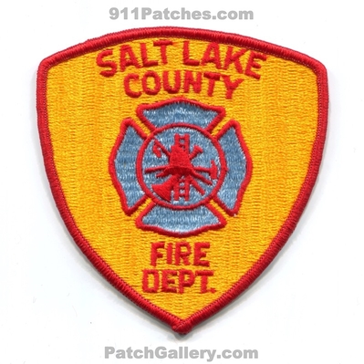 Salt Lake County Fire Department Patch (Utah)
Scan By: PatchGallery.com
Keywords: co. dept.