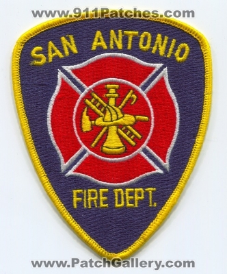 San Antonio Fire Department Patch (Texas)
Scan By: PatchGallery.com
Keywords: dept.