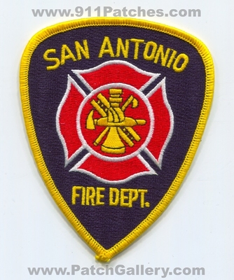 San Antonio Fire Department Patch (Texas)
Scan By: PatchGallery.com
Keywords: dept.