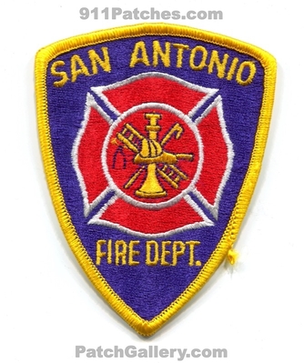 San Antonio Fire Department Patch (Texas)
Scan By: PatchGallery.com
Keywords: dept.