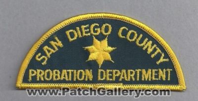 San Diego County Probation Department (California)
Thanks to Paul Howard for this scan.
Keywords: dept.