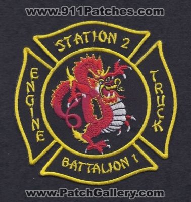 San Francisco Fire Department Station 2 (California)
Thanks to Paul Howard for this scan.
Keywords: sffd dept. engine truck battalion 1