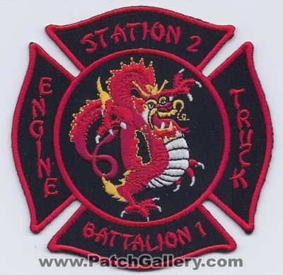 San Francisco Fire Department Station 2 (California)
Thanks to Paul Howard for this scan.
Keywords: dept. sffd engine truck battalion 1