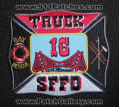 San Francisco Fire Department Truck 16 (California)
Thanks to Matthew Marano for this picture.
Keywords: sffd dept. bay rescue