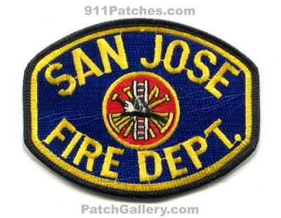 San Jose Fire Department Patch (California)
Scan By: PatchGallery.com
Keywords: dept.