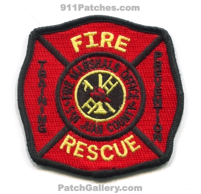 San Juan County Fire Marshals Office Patch (Texas)
Scan By: PatchGallery.com
Keywords: co. rescue department dept. training prevention
