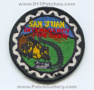 San Juan Interagency Fire Crew Patch (Colorado)
[b]Scan From: Our Collection[/b]
Keywords: forest wildfire wildland
