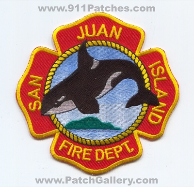 San Juan Island Fire Department Patch (Washington)
Scan By: PatchGallery.com
Keywords: dept.