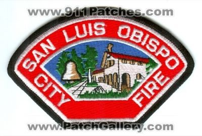 San Luis Obispo City Fire Department (California)
Scan By: PatchGallery.com
Keywords: dept.