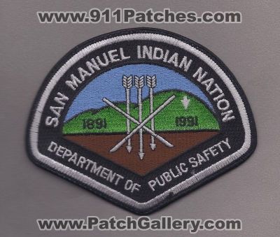 San Manuel Indian Nation Department of Public Safety (California)
Thanks to Paul Howard for this scan.
Keywords: dps fire ems police sheriff