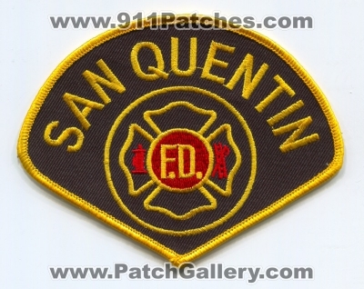 San Quentin Prison Fire Department (California)
Scan By: PatchGallery.com
Keywords: dept.