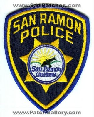 San Ramon Police Department (California)
Scan By: PatchGallery.com
Keywords: dept.