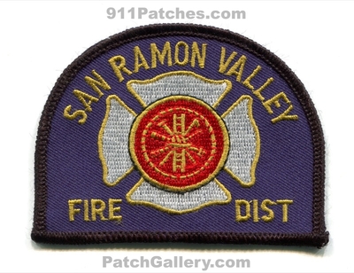 San Ramon Valley Fire District Patch (California)
Scan By: PatchGallery.com
Keywords: dist. department dept.
