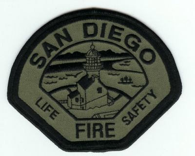 San Diego Fire
Thanks to PaulsFirePatches.com for this scan.
Keywords: california