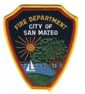 San Mateo Fire Department
Thanks to PaulsFirePatches.com for this scan.
Keywords: california city of