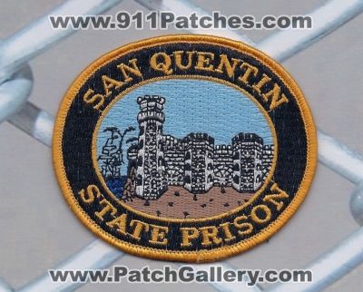 San Quentin State Prison (California)
Thanks to PaulsFirePatches.com for this scan. 
