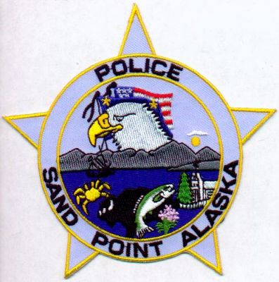Sand Point Police
Thanks to EmblemAndPatchSales.com for this scan.
Keywords: alaska