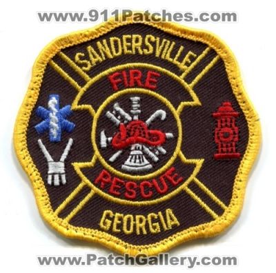 Sandersville Fire Rescue Department (Georgia)
Scan By: PatchGallery.com
Keywords: dept.