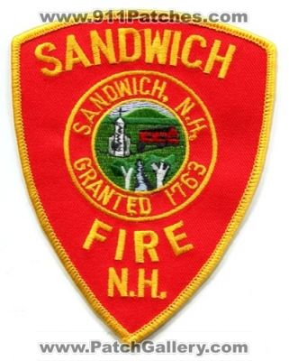 Sandwich Fire Department (New Hampshire)
Scan By: PatchGallery.com
Keywords: dept. n.h.