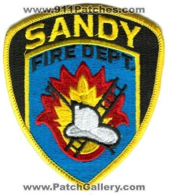 Sandy Fire Department Patch (Utah)
Scan By: PatchGallery.com
Keywords: dept.