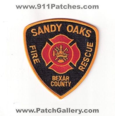 Sandy Oaks Fire Rescue (Texas)
Thanks to Bob Brooks for this scan.
Keywords: bexar county