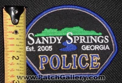Sandy Springs Police Department (Georgia)
Thanks to Matthew Marano for this picture.
Keywords: dept.