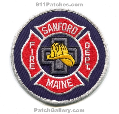 Sanford Fire Department Patch (Maine)
Scan By: PatchGallery.com
Keywords: dept.