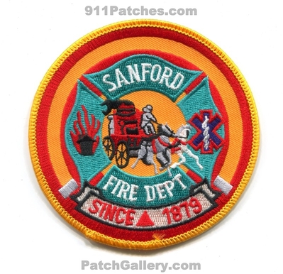 Sanford Fire Department Patch (Florida)
Scan By: PatchGallery.com
Keywords: dept. since 1879