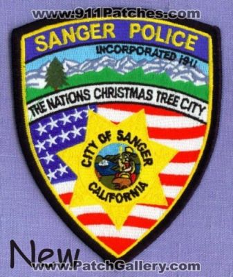 Sanger Police Department (California)
Thanks to apdsgt for this scan.
Keywords: dept. city of