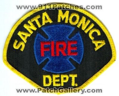 Santa Monica Fire Department Patch (California)
[b]Scan From: Our Collection[/b]
Keywords: dept.