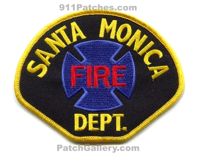 Santa Monica Fire Department Patch (California)
Scan By: PatchGallery.com
Keywords: dept.