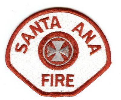 Santa Ana Fire
Thanks to PaulsFirePatches.com for this scan.
Keywords: california