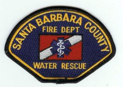 Santa Barbara County Fire Dept Water Rescue
Thanks to PaulsFirePatches.com for this scan.
Keywords: california department dive