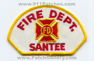 Santee Fire Department Patch (California)
Scan By: PatchGallery.com
Keywords: dept. fd