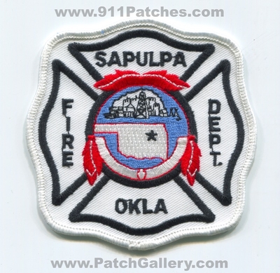 Sapulpa Fire Department Patch (Oklahoma)
Scan By: PatchGallery.com
Keywords: dept.