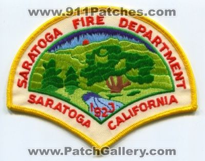 Saratoga Fire Department Patch (California)
Scan By: PatchGallery.com
Keywords: dept.