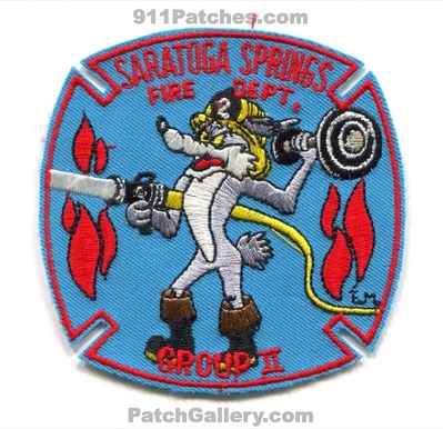 Saratoga Springs Fire Department Group 2 Patch (Florida)
Scan By: PatchGallery.com
Keywords: dept. ii ll company co.