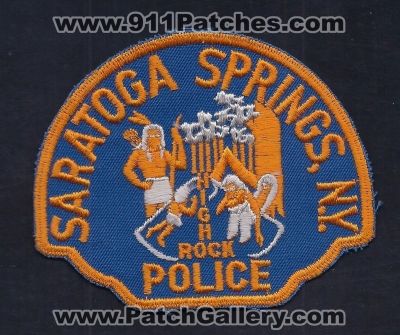 Saratoga Springs Police Department (New York)
Thanks to Paul Howard for this scan.
Keywords: dept. n.y.